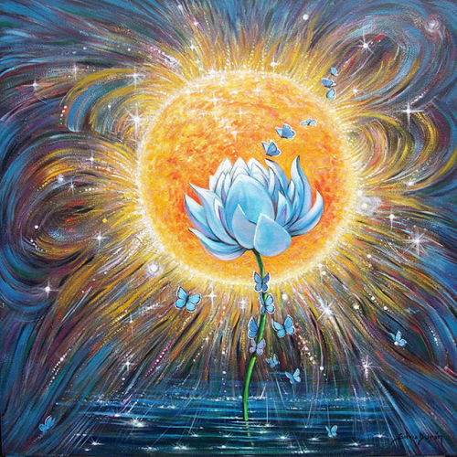 tryppi:  Blue Lotus - Silvia Duran
