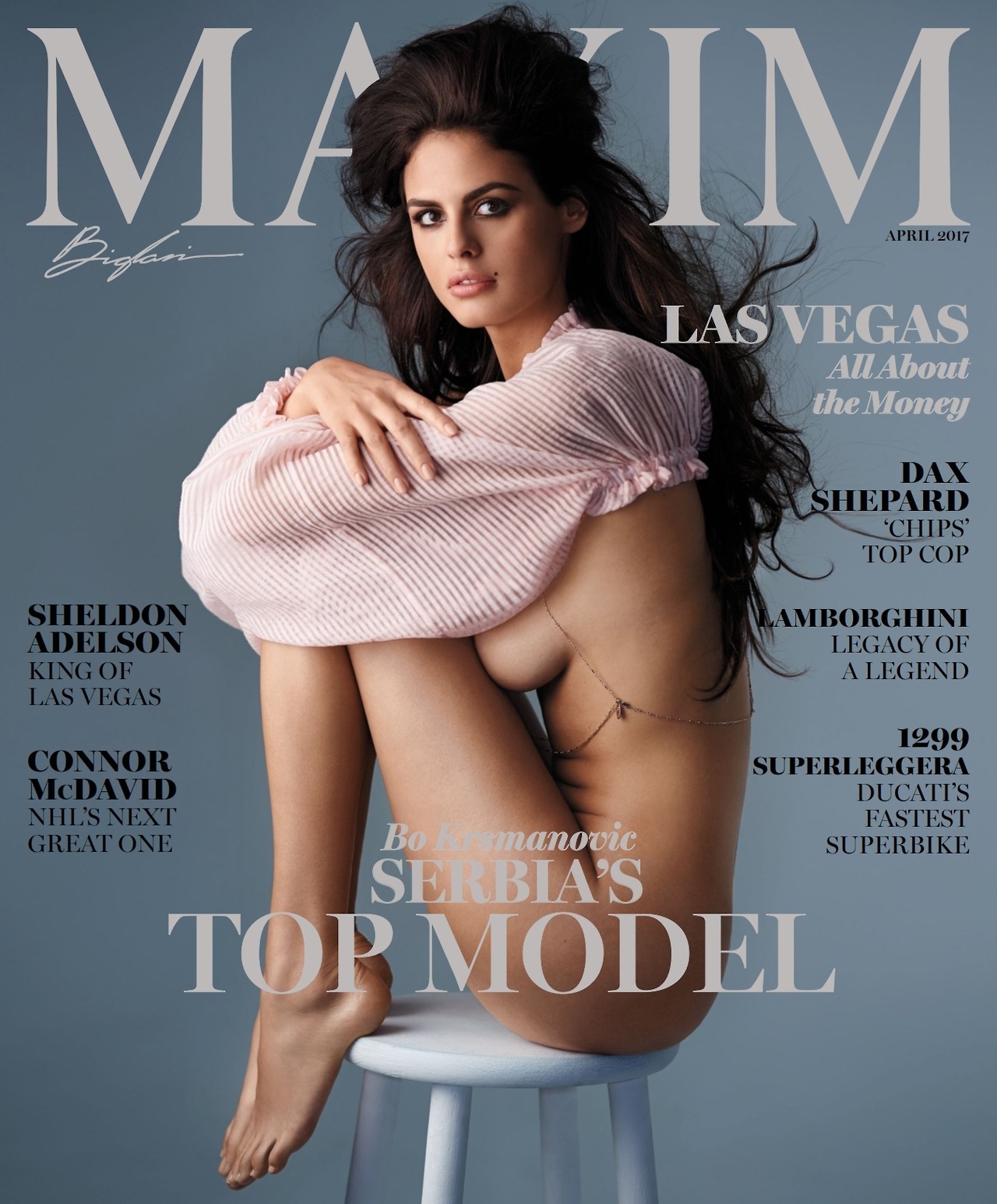   Bo Krsmanovic - Maxim USA 2017 Abril (21 Fotos HQ)Bo Krsmanovic desnuda en la revista