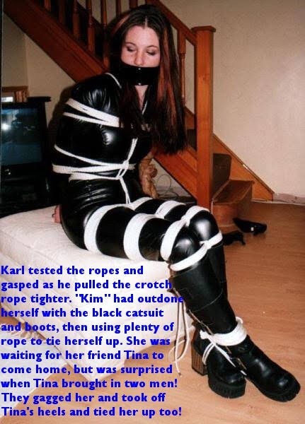 Cross Dresser Tied Up