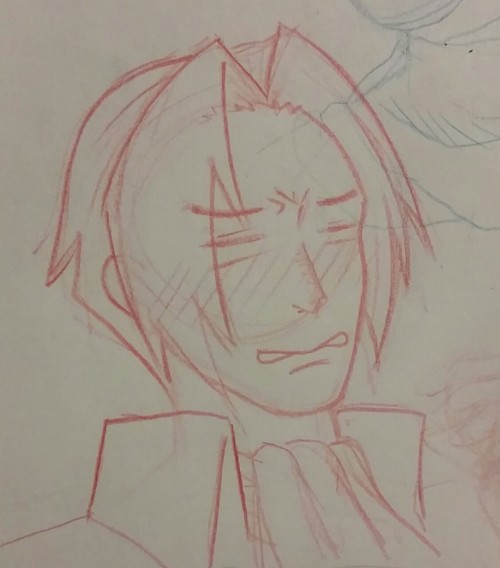 mirukucandy: I think edgeworth just had a bad case of “nggghooooooh” Phoenix is pretty much puppy fa