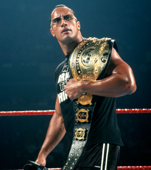 fishbulbsuplex:WWE World Heavyweight Champion The Rock