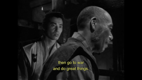 redsamuraiii:“I was once your age, you know. Hone your skills, then go to war and do great things. T