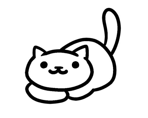 lemonweenie:luxtempestas:some transparent kitties for either your blog or to colour your own cats wi