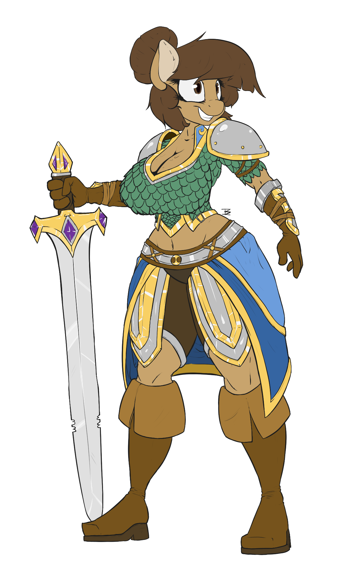 stunnerart:  infernal-beggar:Liked the Sketch of something stunnerart made awhile