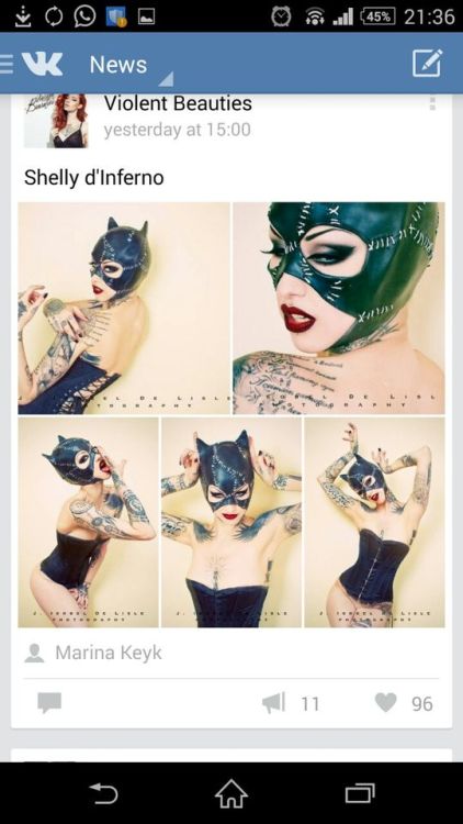Shelly Catwoman Fuente: Yortz7@tumblr.com