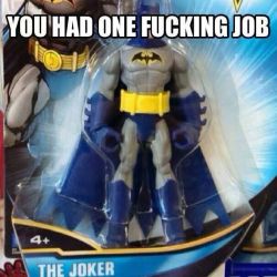 freaking-nerd-kid:  donthatethegeek:  You had one f$%#ing job!  more geekery here