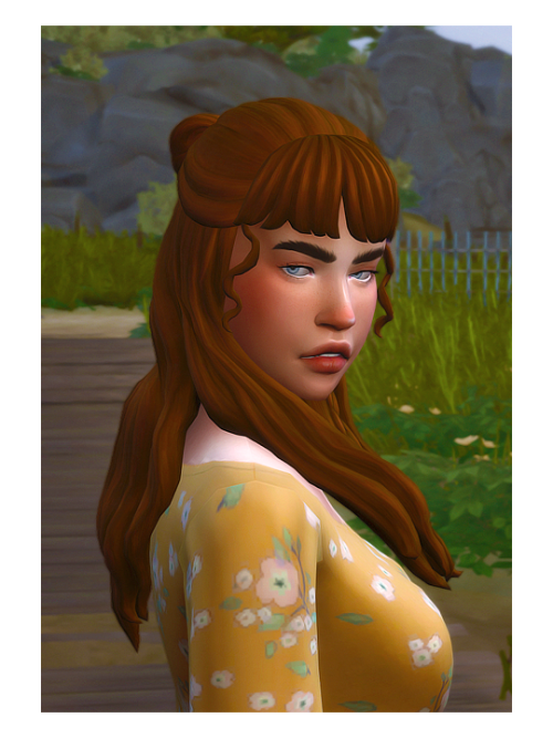 johnnyzest: tested a new hair by @breathin-sims u guys are gonna love :) 