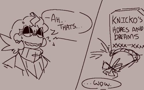 here are some old sketches of knicko and pressa i found looking for a picture the other night and I 