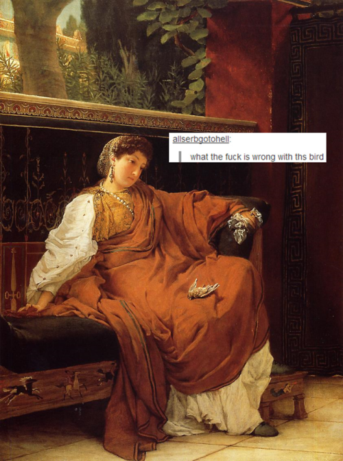 o-eheu:Tumblr posts + classics referencesI may or may not have jumped on a certain bandwagon.-Beniam