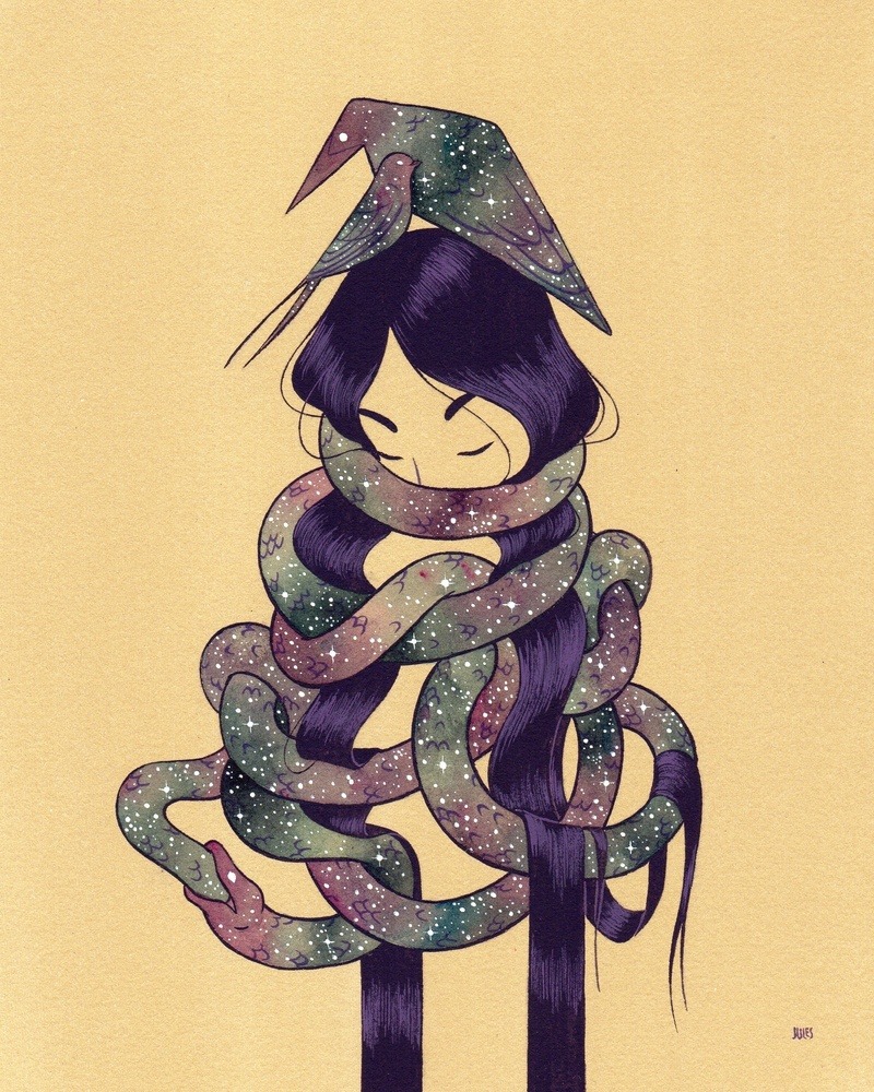 supersonicart:  Julian Callos x INPRNT. For today’s selection of 25 Days of Christmas