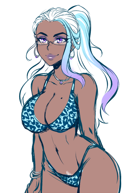 spewingmews:  workin’ on some character design for @anyastasia ~ 