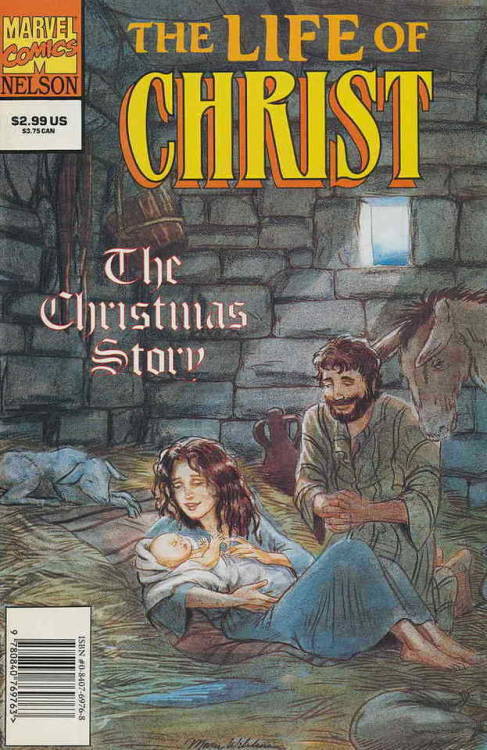 browsethestacks: Comic - The Life Of Christ Pencils: Mary Wilshire (Crayon) Inks: Mary Wilshire (Cra