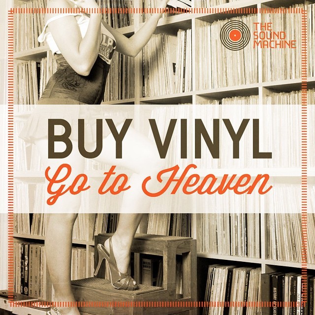Vinyl, music you can touch.