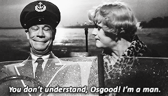 vintage-cinema: Osgood, I’m gonna level with you. We can’t get married at all.