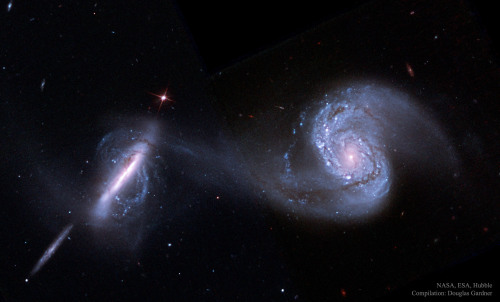 startswithabang: Top 10 Bizarre Galaxy Pairs From Hubble“The Arp catalog illustrates galaxies in m