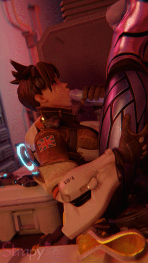 strapy3d:Tracer sucking Widowmaker before combat (Animation)I guess we can say it’s decent. Hopefull