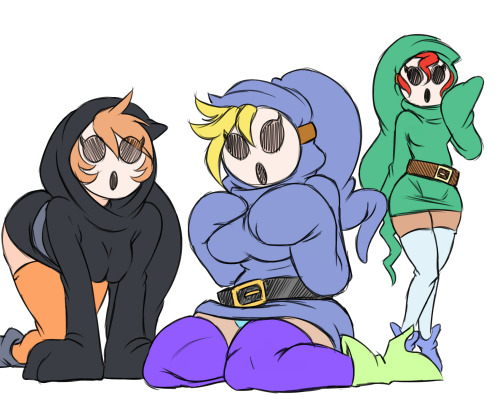 Shygirls. Warmup, then Halloweens. Just cause.