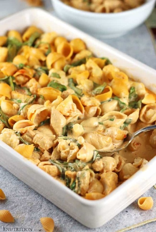 buffalo cauliflower mac and cheese