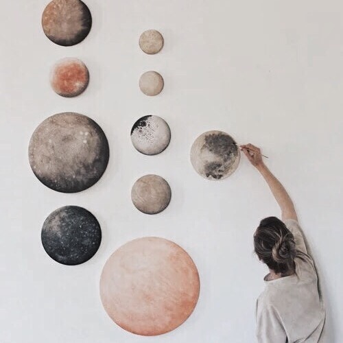 aaesthetic-angel:  art moodboard“Art washes away from the soul the dust of everyday
