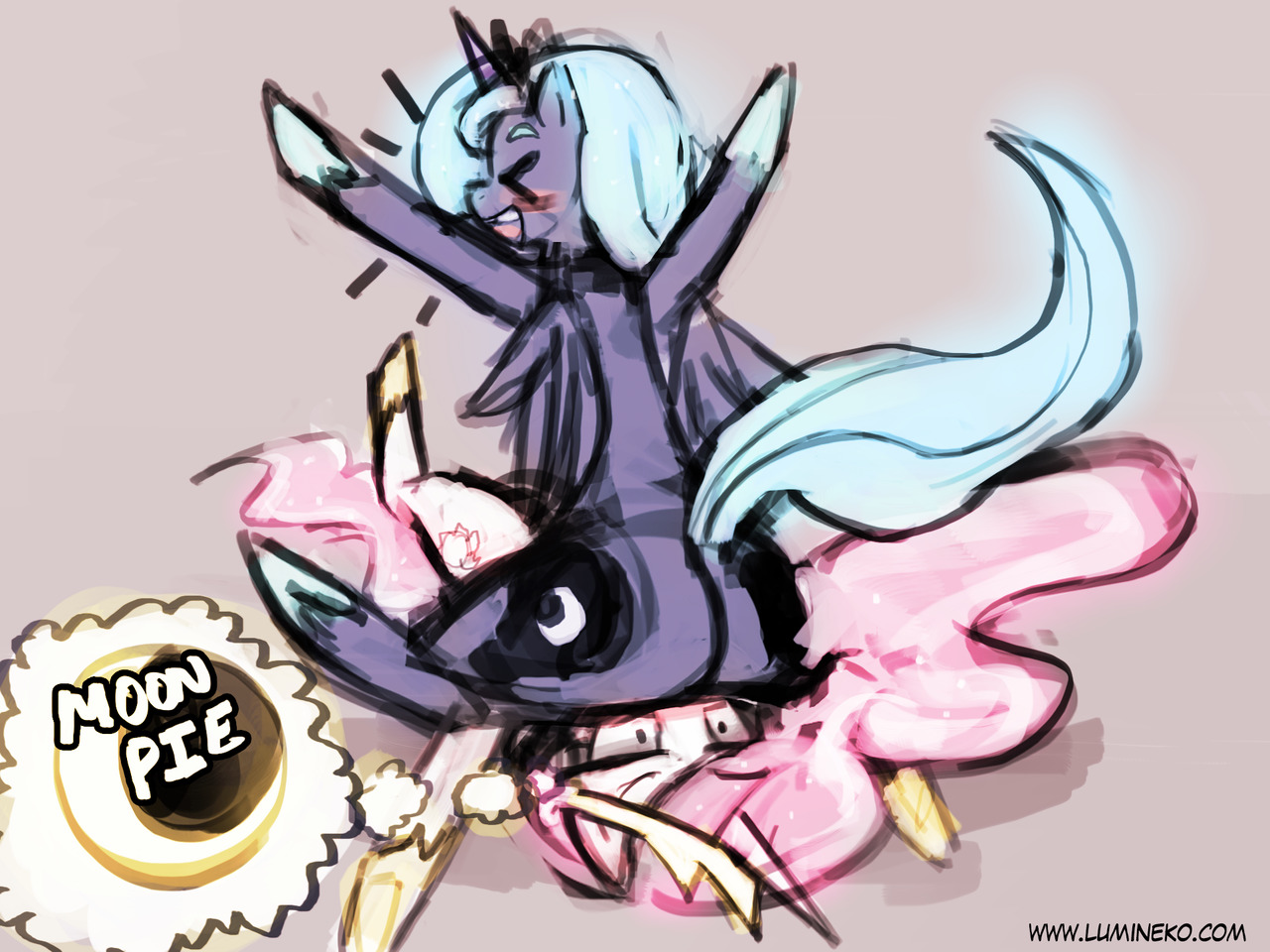 30minchallenge:  That’s not how you eat a moon pie Celly! At least that’s not