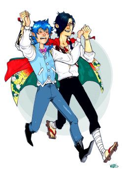 kibsscribs:  Koujaku’s Moving Castle (PS