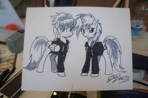 bakpony:  JJ’s sketches from Gala Con 2013. Part 3/5. 