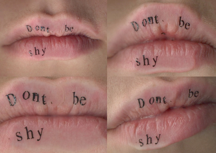 the-coven:  Scanned lips. Letraset transfers. Hannah Le Feuvre 2012.