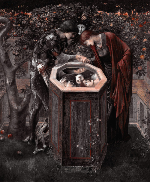 aqua-regia009:The Baleful Head (1885)by Edward Burne-Jones (1833–1898)