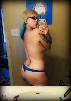 chelbunny:  My hair matches my panties!