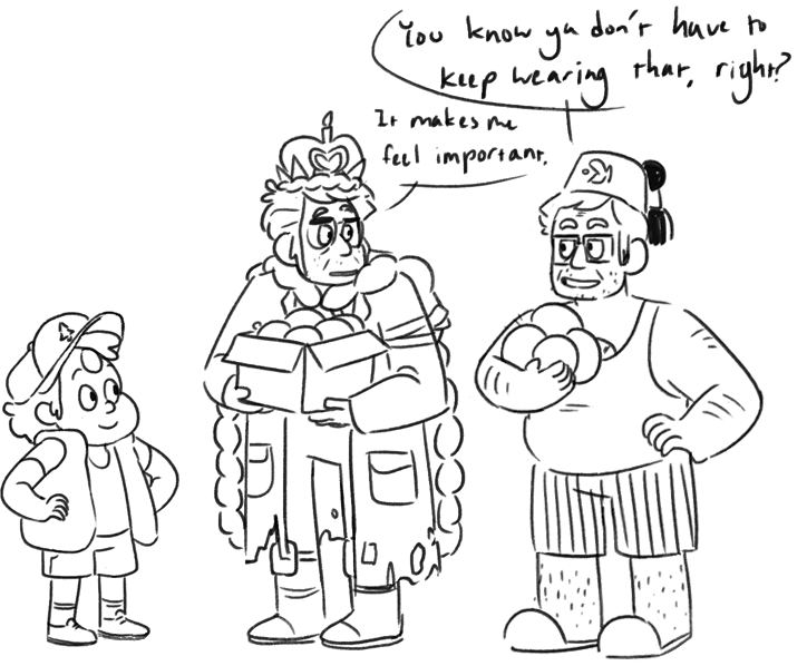 merrigel:  Crystal Pines sketchdump, most of which is inspired by all the awesome