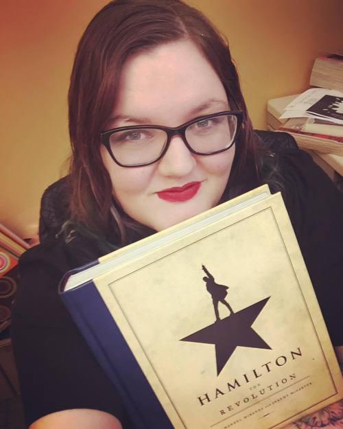 I have never hugged a present so tightly. #hamiltome #quarterofacenturylady #birthdaylove