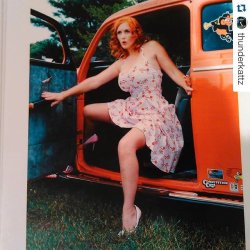 - #Repost @Thunderkattz - #Tbs Circa 2010 #Pinup #Ginger #Thick #Curves #Sexy #Photooftheday