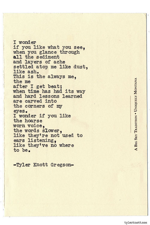 tylerknott:  Typewriter Series #894 by Tyler Knott Gregson *It’s official, my book, Chasers of the Light, is out! You can order it through Amazon, Barnes and Noble, IndieBound or Books-A-Million * 