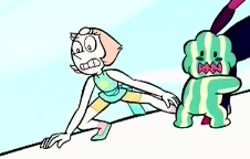 yourbeautyandyourworth:  my post that insinuates garnet may have chosen not save jasper has a couple responses along the lines of “she was busy holding amethyst and watermelon steven!” and in the interest of fairness, I’d like to investigate these