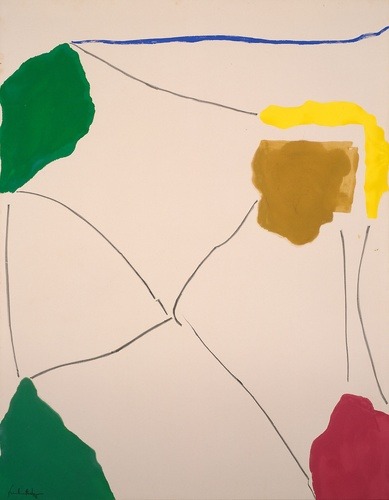 Hommage à H.M., Helen Frankenthaler, 1971, Art Institute of Chicago: Contemporary ArtArtist Morris L