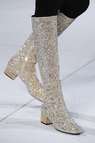 fabuleusetoujours:  Shoes at Saint Laurent AW 2014, Paris Fashion Week 