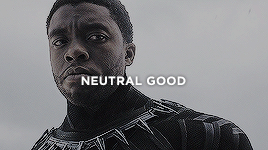 saltybatman:  endless list of favorite characters → t’challa ↳“Wakanda will