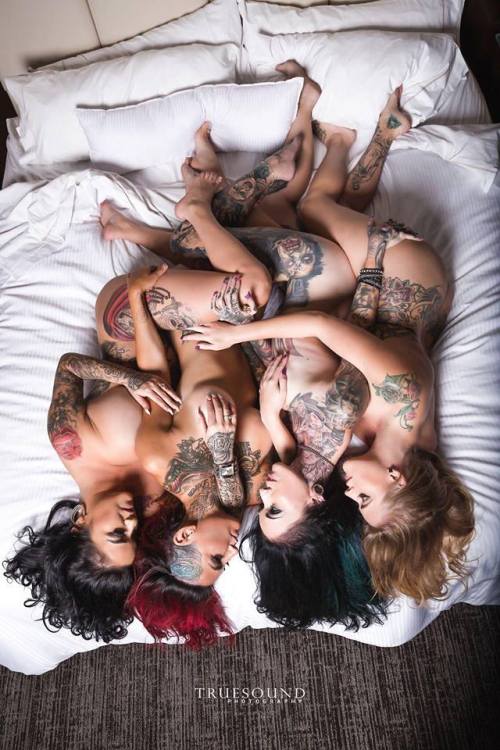 tattedbeautues:Rachelle Nicole Hoffman, Kylene, Vanessa Renee & Kittymeowkatie