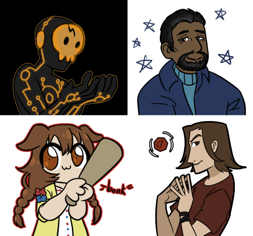 Doodles I did during yesterday&rsquo;s live stream! I drew youtubers as they appeared in my recommen
