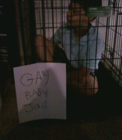 dingoinnuendo:  my brother wouldnt do his homework  Proper parenting.