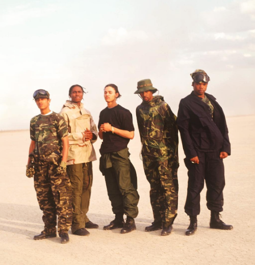 90shiphopraprnb: Bone Thugs-N-Harmony | La Mirage, CA - 1995 | Photo by Chi Modu
