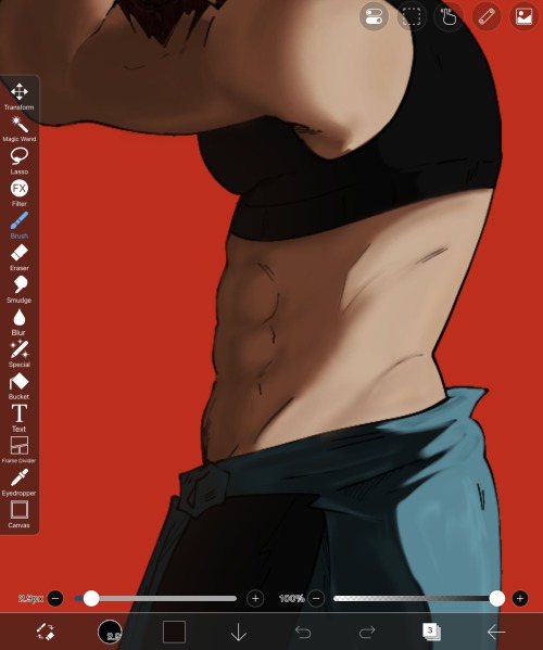 Wip Of My OC Maxima