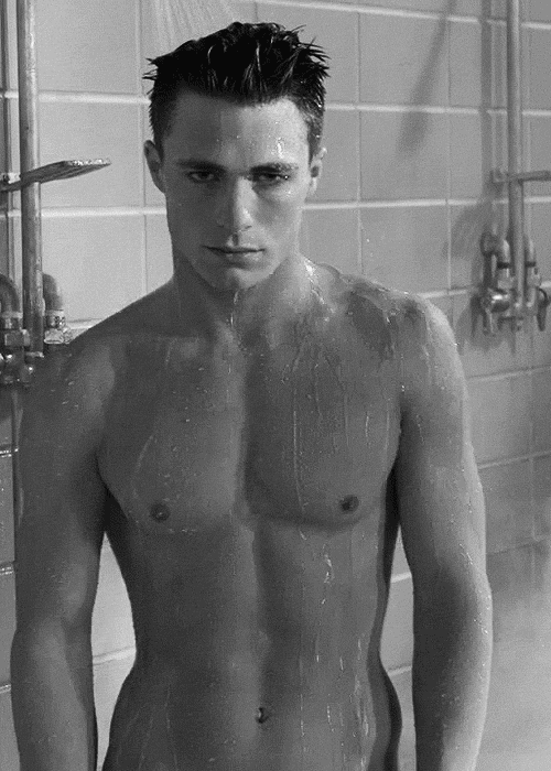 nicky-angel: Saturday Delight: Colton Haynes. Shirtless & Wet. You’re Welcome! 