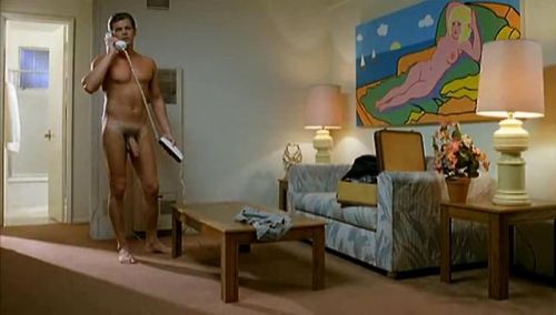 famousnudenaked:  Jeff Stryker Full Frontal Nude Naked “Can I Be Your Bratwurst Please? (1999)” 