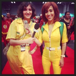 I did find another April O'Neil and we interviewed