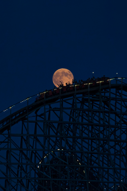 plasmatics-life:  Super Moon over Hersheypark