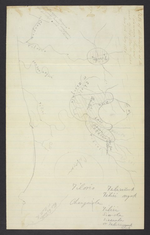 Today’s post features a very crudely drawn map, but a map nonetheless from Ms Coll 700.Ms Coll 700 i