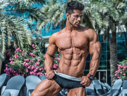 musclecomposition:Bodybuilder, Rajesh Yadav