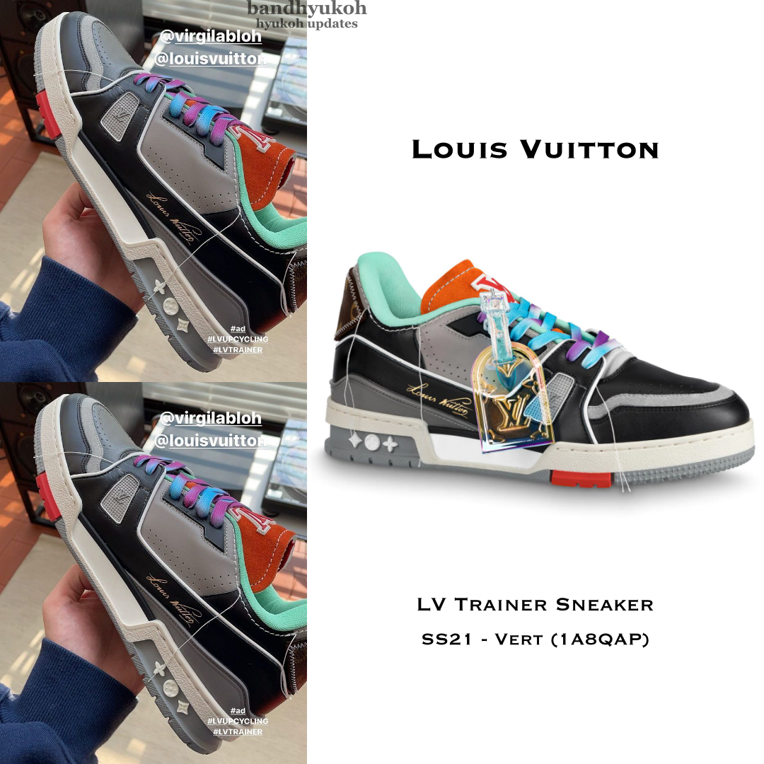 Louis Vuitton Trainer Sneaker Vert Release