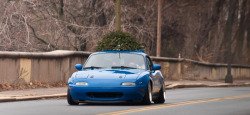 ilayframe:  toke-and-dream:  toomuchcamber:  Who said you can’t haul shit with a Miata?  I get the hoe hoe hoe’s  FUCKING LEGIT! I always wanted a miata under my christmas tree!